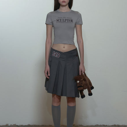 SCULPTOR - Sports Lettering Tee (Gray)