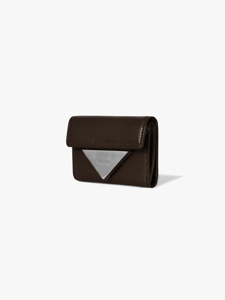 CRINKLE TRIANGLE DOCO WALLET