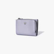 HEARTY ZIPPER WALLET (MISTY LAVENDER)