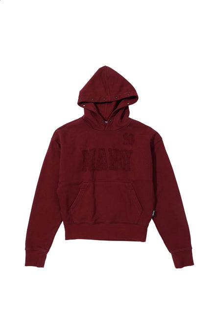 SCULPTOR - Mary Acid Peel Hoodie (Washed Wine)