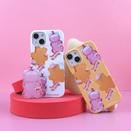 THE NINE MALL - pattern loofah gummy 硬殼