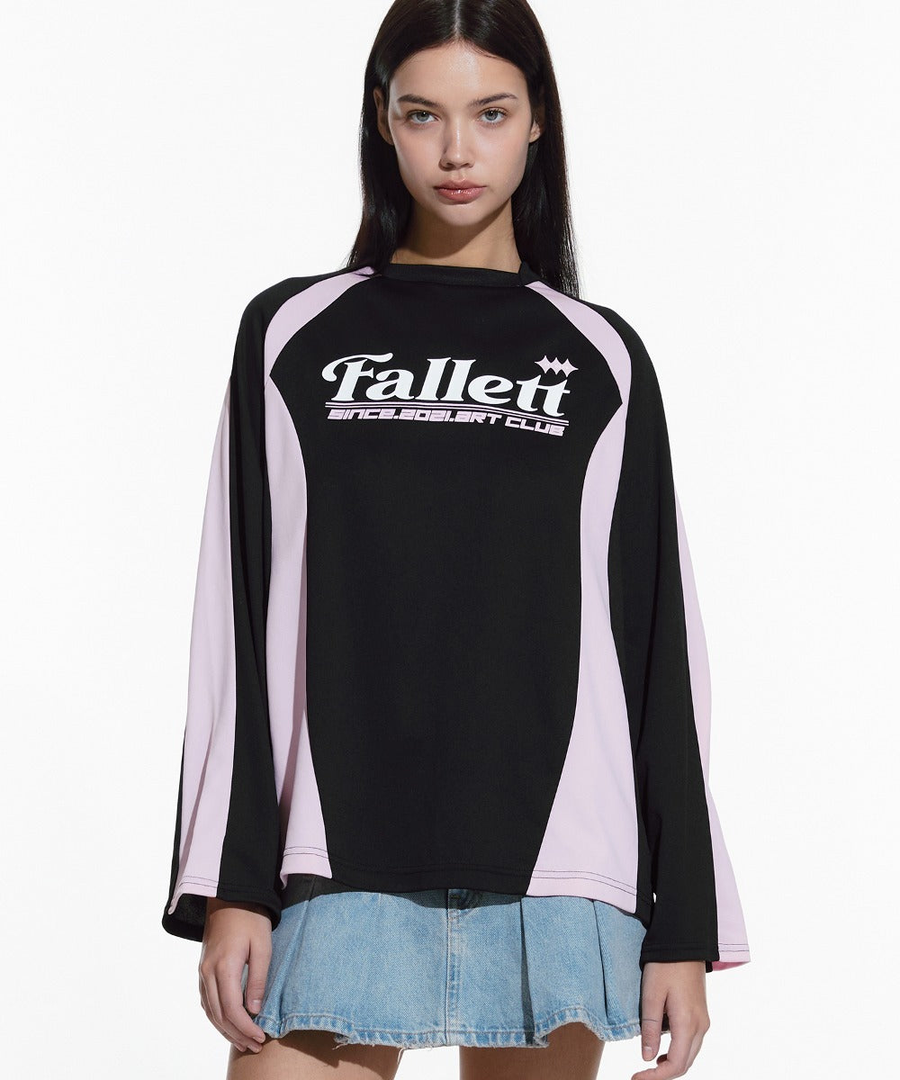 (現貨) FALLETT - FOOTBALL JERSEY LONG SLEEVE (BLACK)