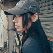 [YUJIN同款] HUG friends cap (Charcoal)