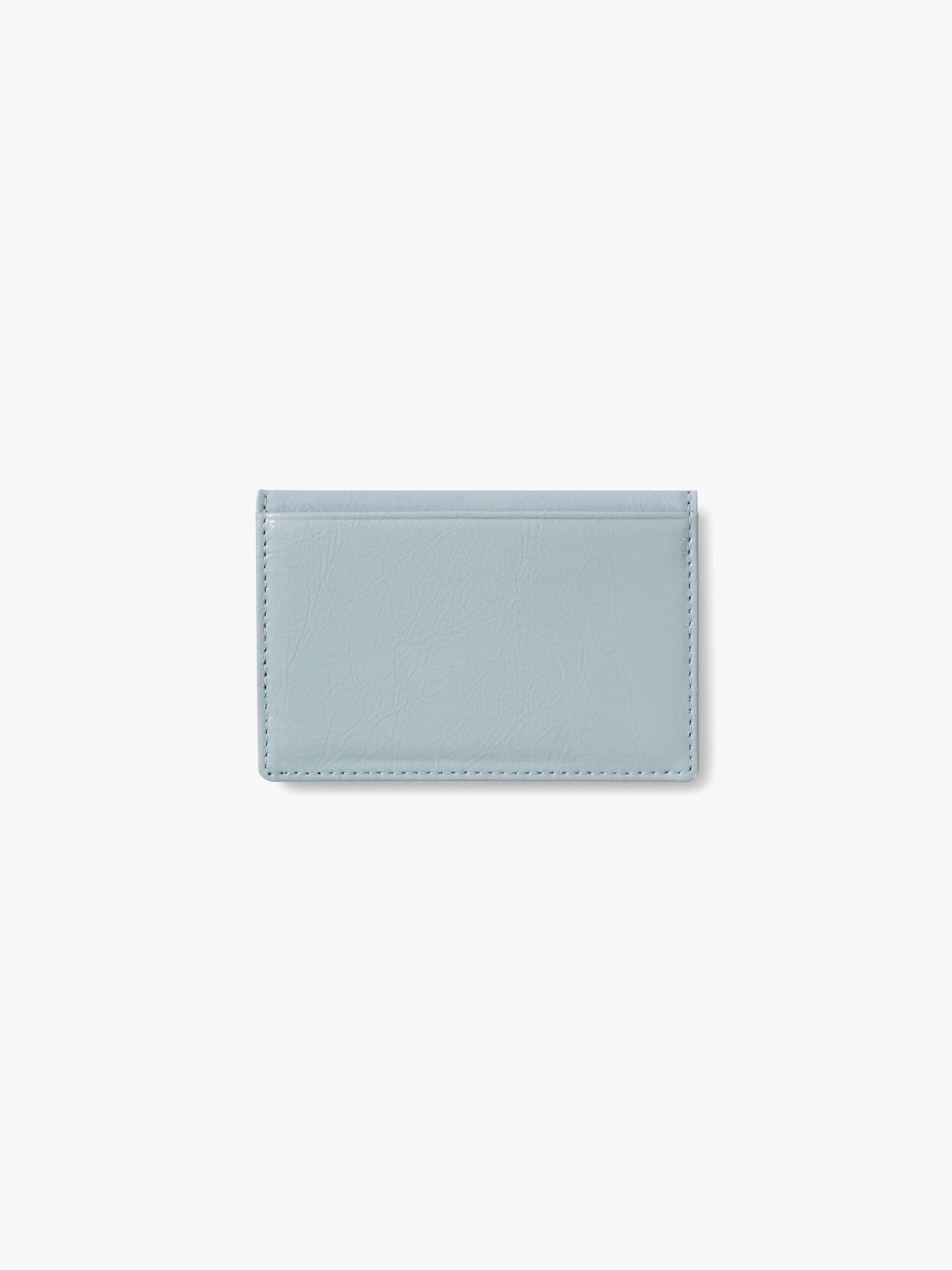 CRINKLE SOFT CARD CASE (HAZE BLUE)