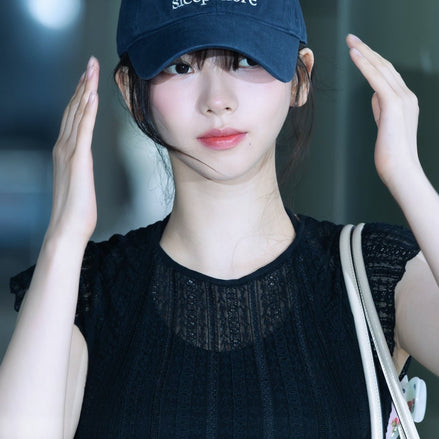 [KARINA/WINTER同款] LAZYZ - Sleep More Washing Ball Cap (9 COLORS)