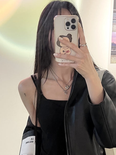 OFUSE - lock toggle necklace
