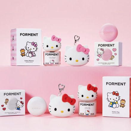 forment x hello kitty 固體香水
