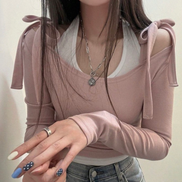 KR RIBBON TOP (3 COLORS)
