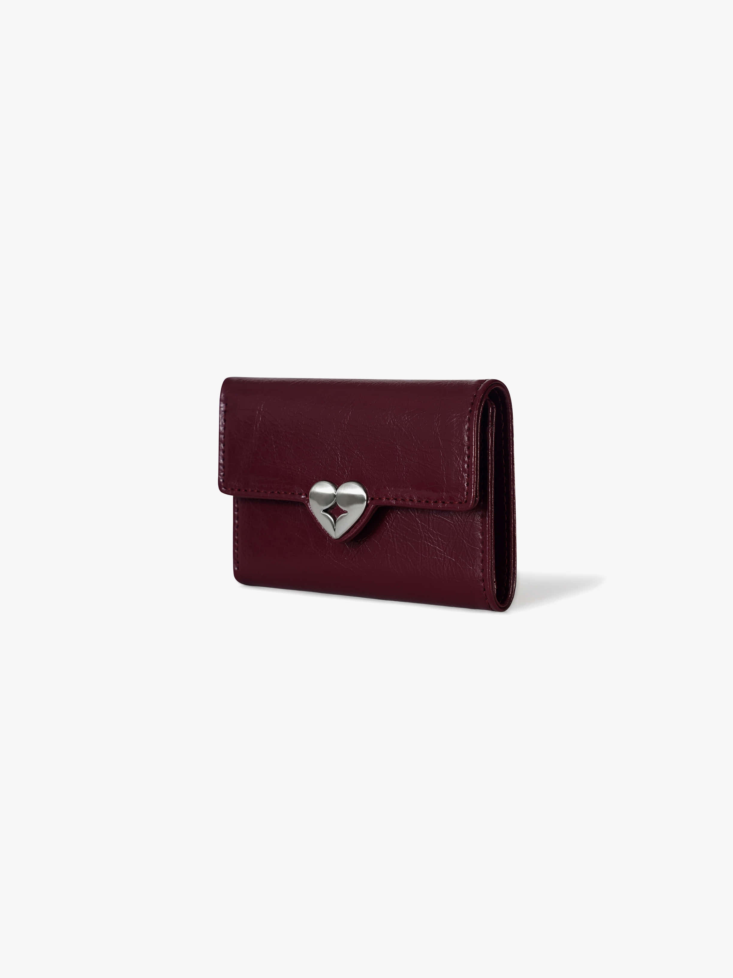 HEARTY BRIDGE POCKET MINI (DEEP CHERRY)
