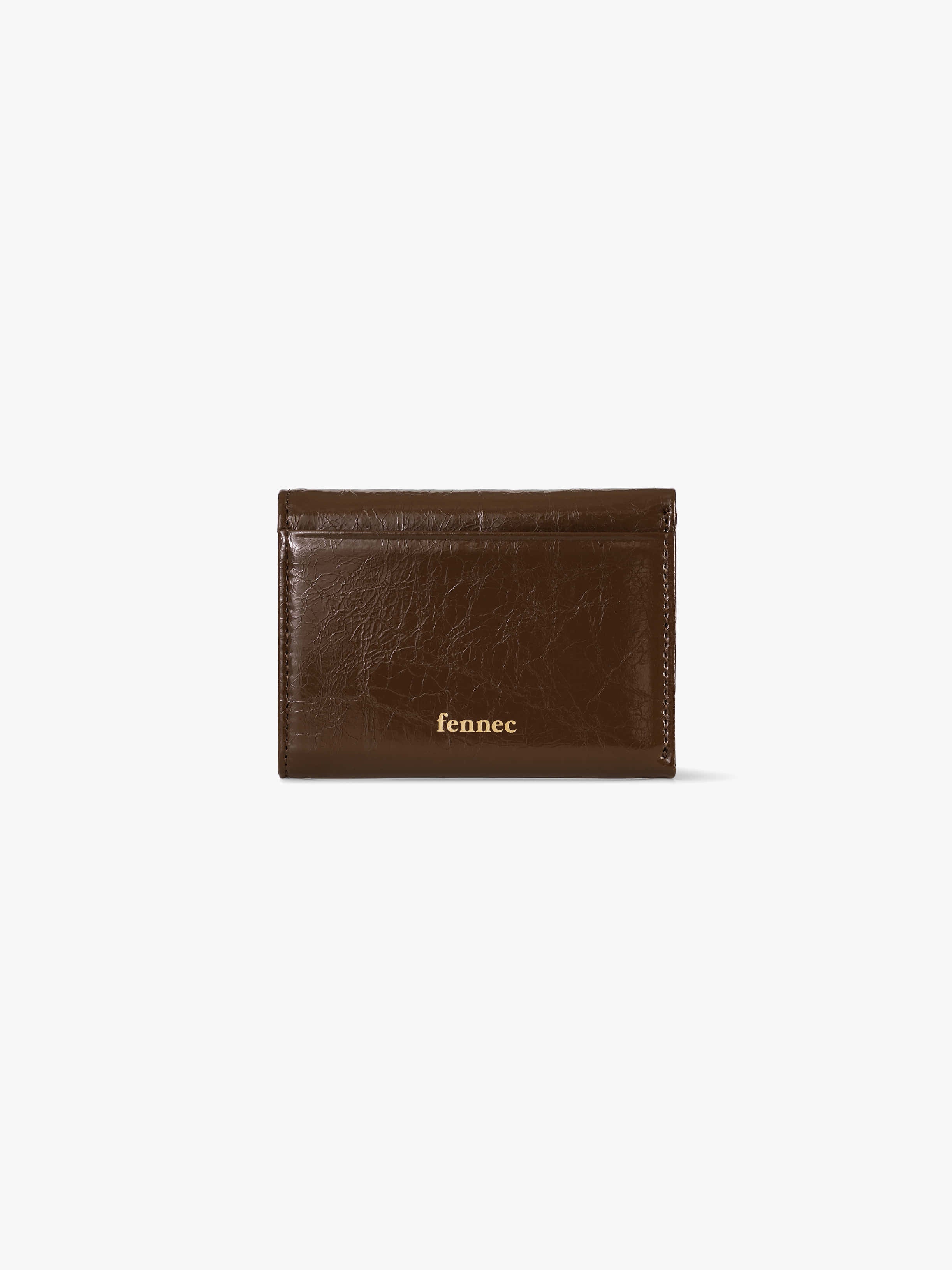 HEARTY FLAP WALLET (MOCHA BROWN)