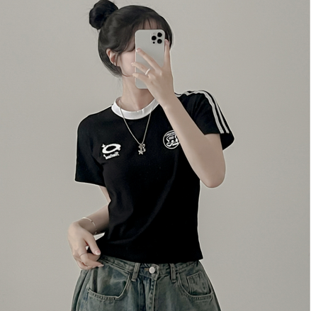 (現貨) KR TRAINING CROP TSHIRT (2COLORS)