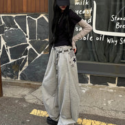 chicks - two stars pants (grey)