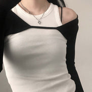 OFUSE - heart drop necklace