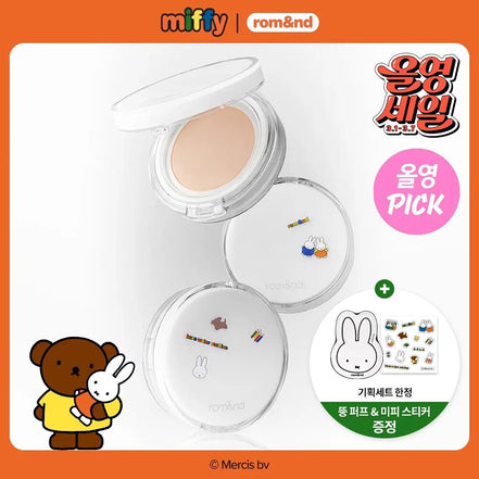 rom&nd X Miffy Bare Water Cushion (5 Shades)