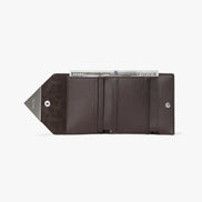 TRIANGLE DOCO WALLET (LEOPARD BROWN)