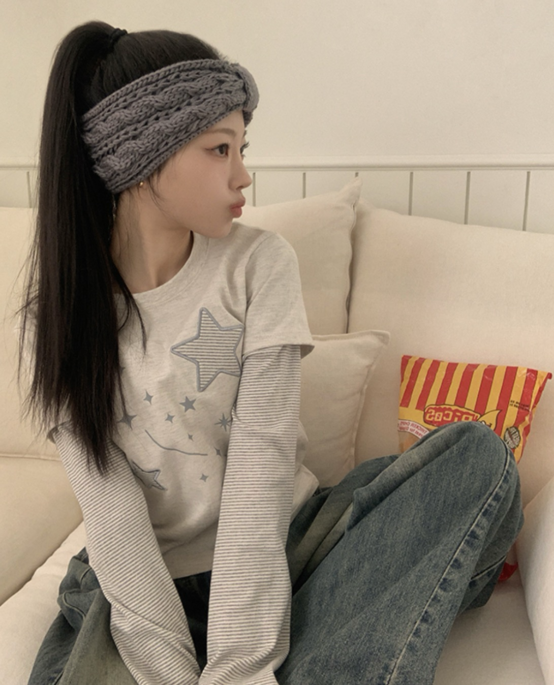 KR STARS STRIPE TSHIRT (4 COLORS)