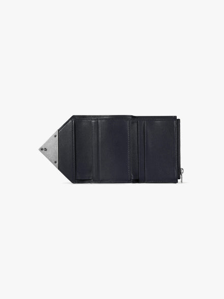 MATT TRIANGLE WALLET (LEOPARD NAVY)