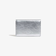 CRINKLE NAME POCKET (SILVER)