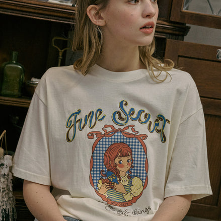 CPGN STUDIO - SECRET GIRL TSHIRT (CREAM)