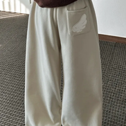 KR ANGEL WING FLEECE PANTS (4 COLORS)