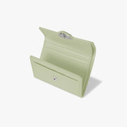 HEARTY FLAP WALLET (PISTACHIO)