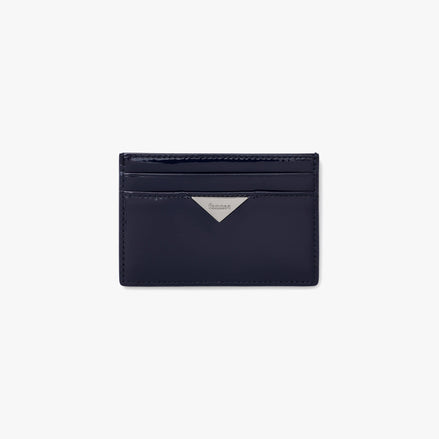 TRIANGLE SLIT CARD HOLDER (NAVY BLUE)