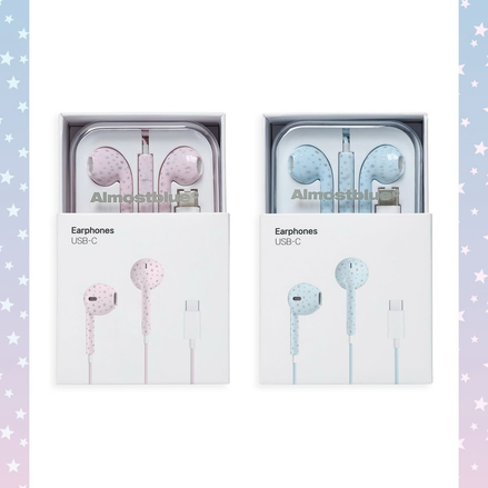 almost blue snow earphone