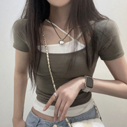 KR 短版純色TEE 5 COLORS