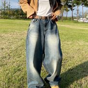 [KARINA同款] KR KARINA DENIM PANTS (2 COLORS)