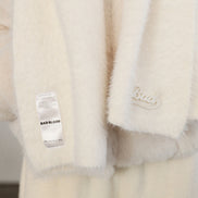 (現貨) bad blood hairy muffler (cream)