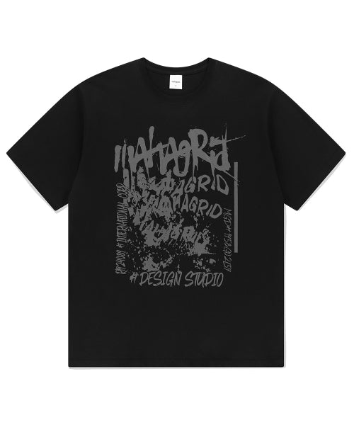 MAHAGRID - CORP TEE (BLACK) [SEVENTEEN WONWOO/ JEONGHAN同款]