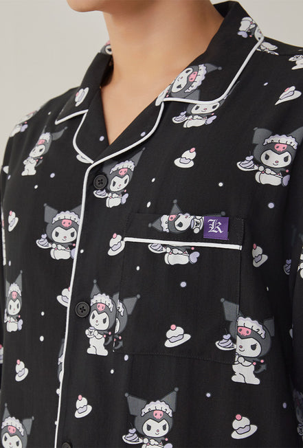 SPAO X KUROMI 長袖睡衣