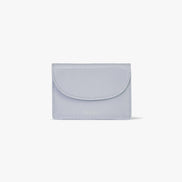 CRINKLE HALFMOON MINI WALLET (MISTY LAVENDER)