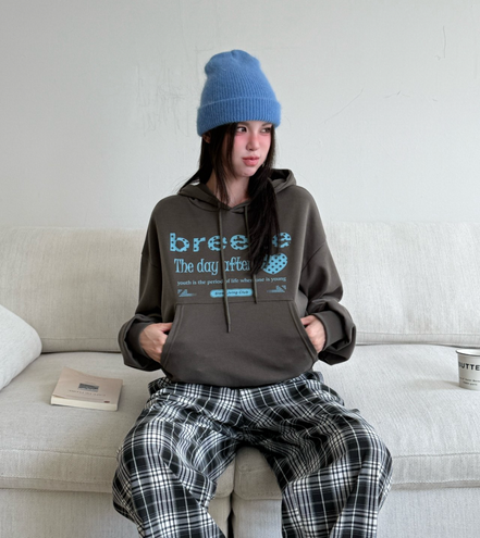 KR BREEZE DOT HOODIE (4 COLORS)
