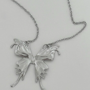 OFUSE - 24 winter - butterfly necklace