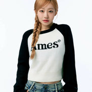 [UNISEX] AMES - BASIC RAGLAN PULLOVER KNIT (IVORY)