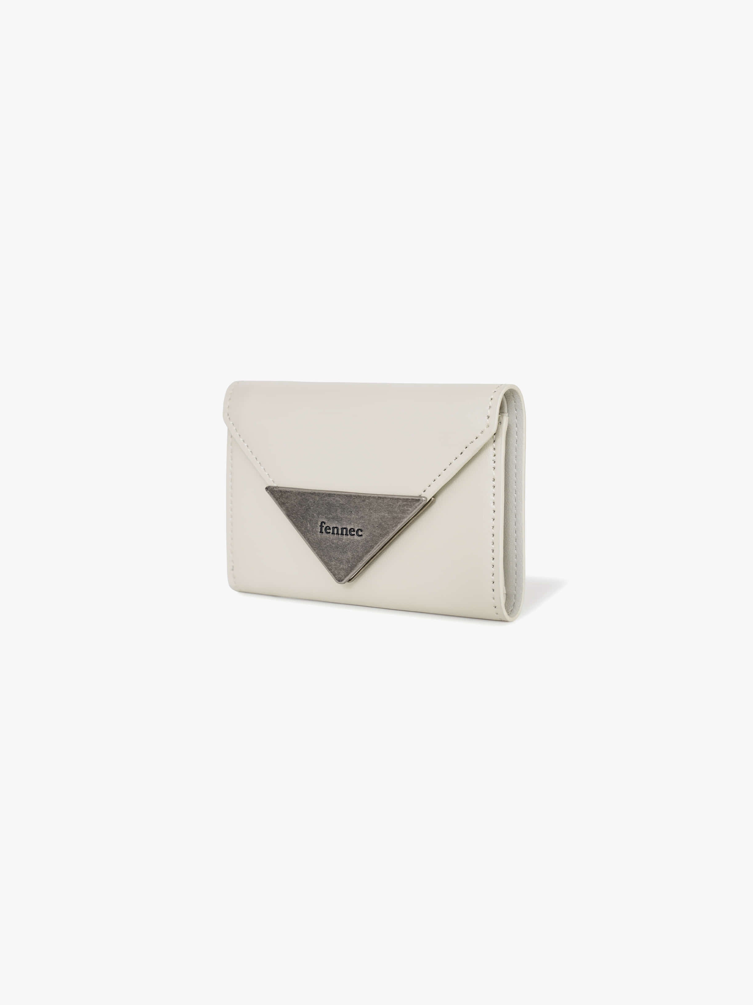 MATT TRIANGLE WALLET (CREAM)