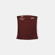 bad blood - Classic Logo Stripe Tube Top (Wine)