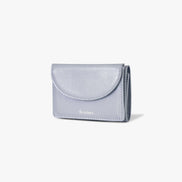 CRINKLE HALFMOON MINI WALLET (MISTY LAVENDER)