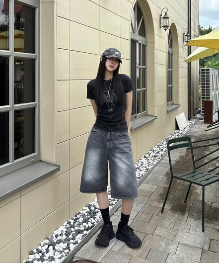 Dreaming Bird washed slimfit tshirt (2 colors)