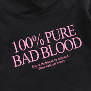 (現貨) badblood - Pure Crop Hoodie - Black