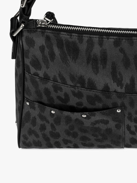 BASH BAG (LEOPARD BLACK)