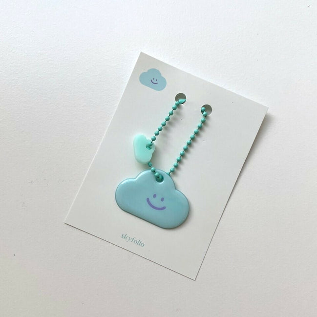 Skyfolio - cloud keyring mint