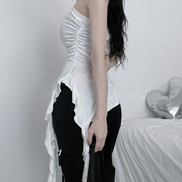KR HIP RUFFLE TOP TUBE (3 COLORS)