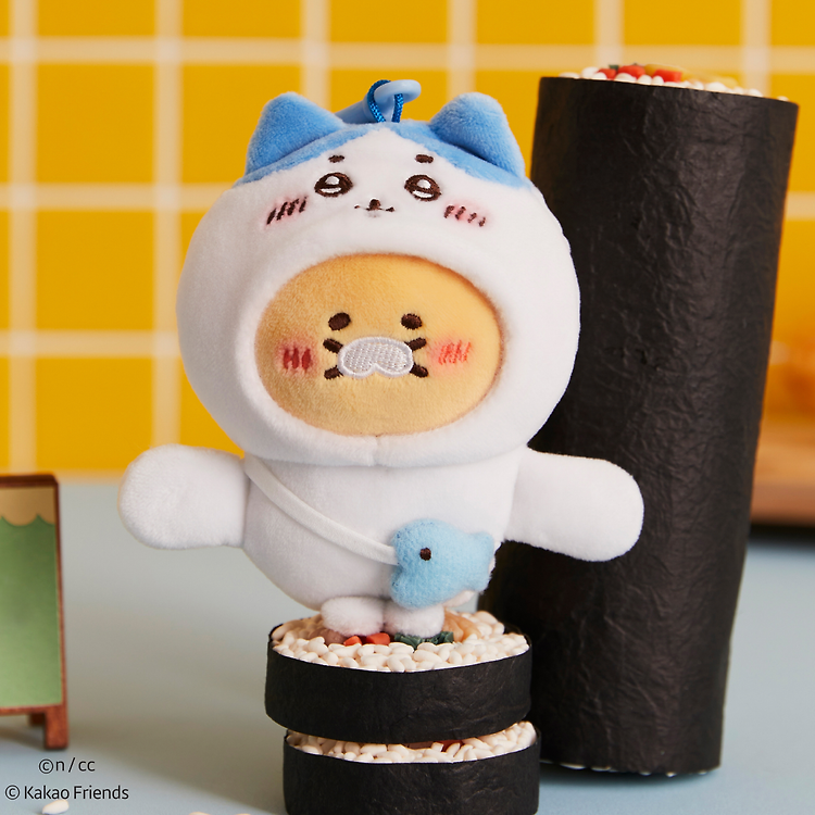 CHIIKAWA X KAKAO FRIENDS MINI KEYRING (小八)