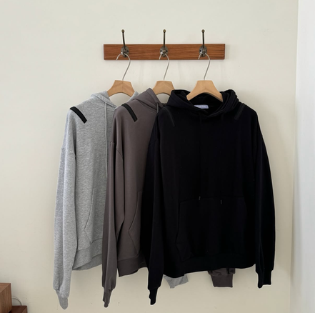 KR FREE MY SHOULDER HOODIE (3 COLORS)