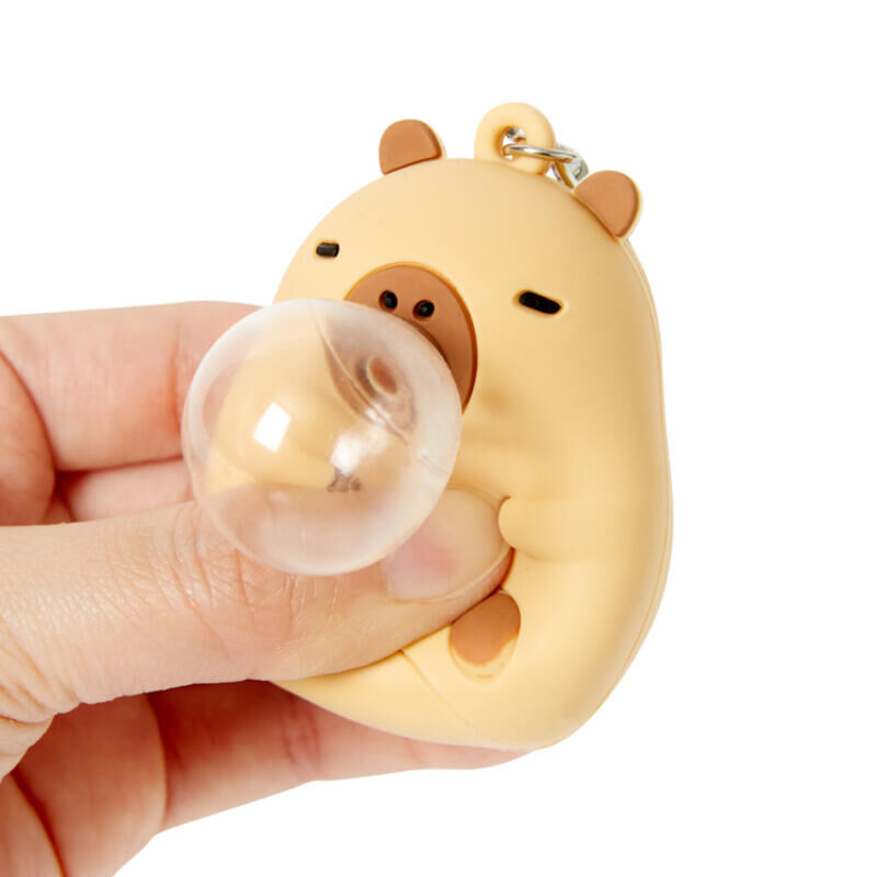 sleeping capybara mini keyring (1＋1)