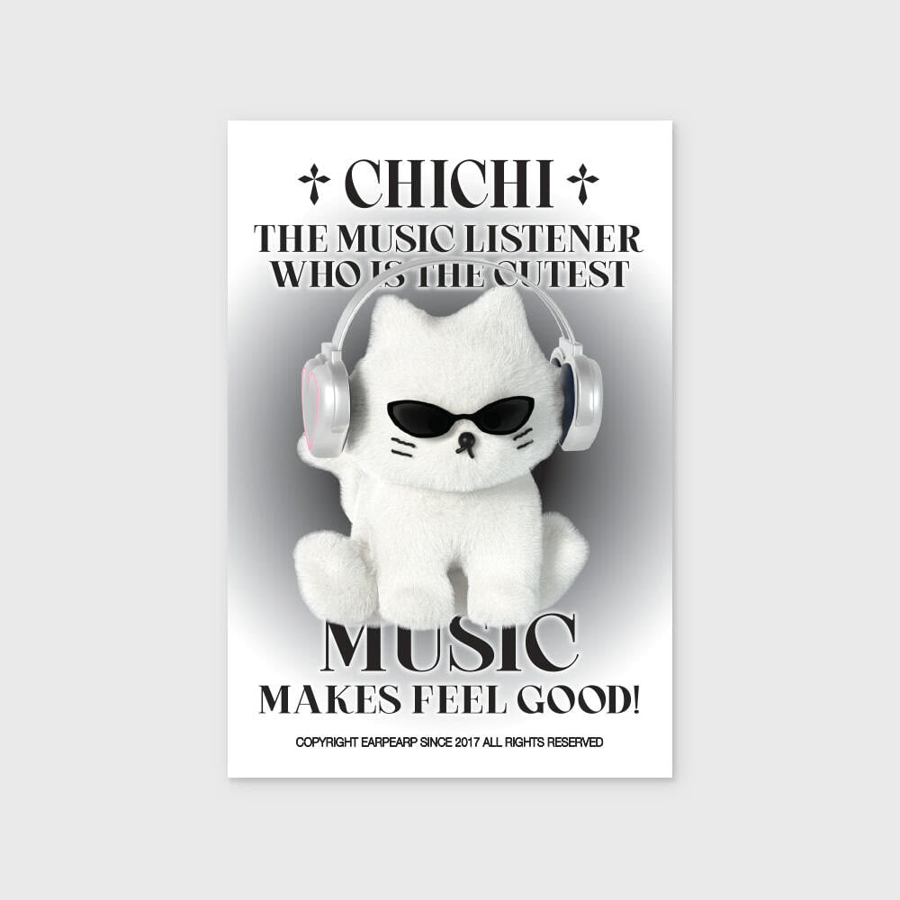 (現貨) EARP EARP - HEADSET CHICHI-GREY POSTCARD