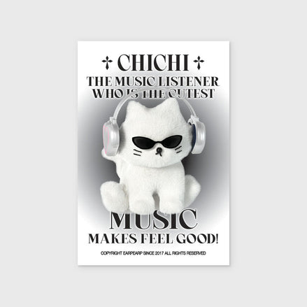 (現貨) EARP EARP - HEADSET CHICHI-GREY POSTCARD