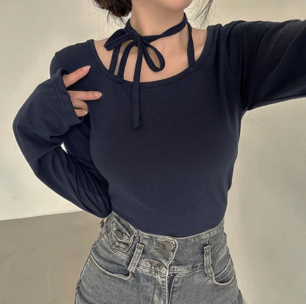 KR JAMIE-TIED TOP (3 COLORS)